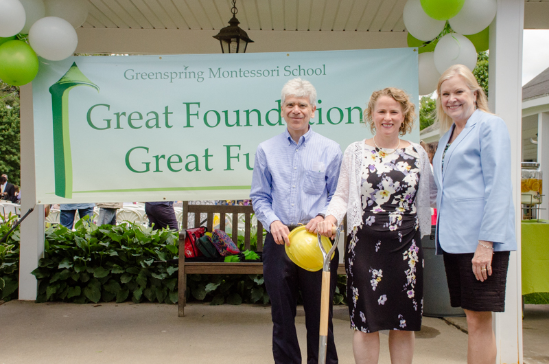 Groundbreaking - Greenspring Montessori School-5