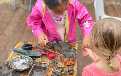 Learning in the Outdoor Montessori Classroom
